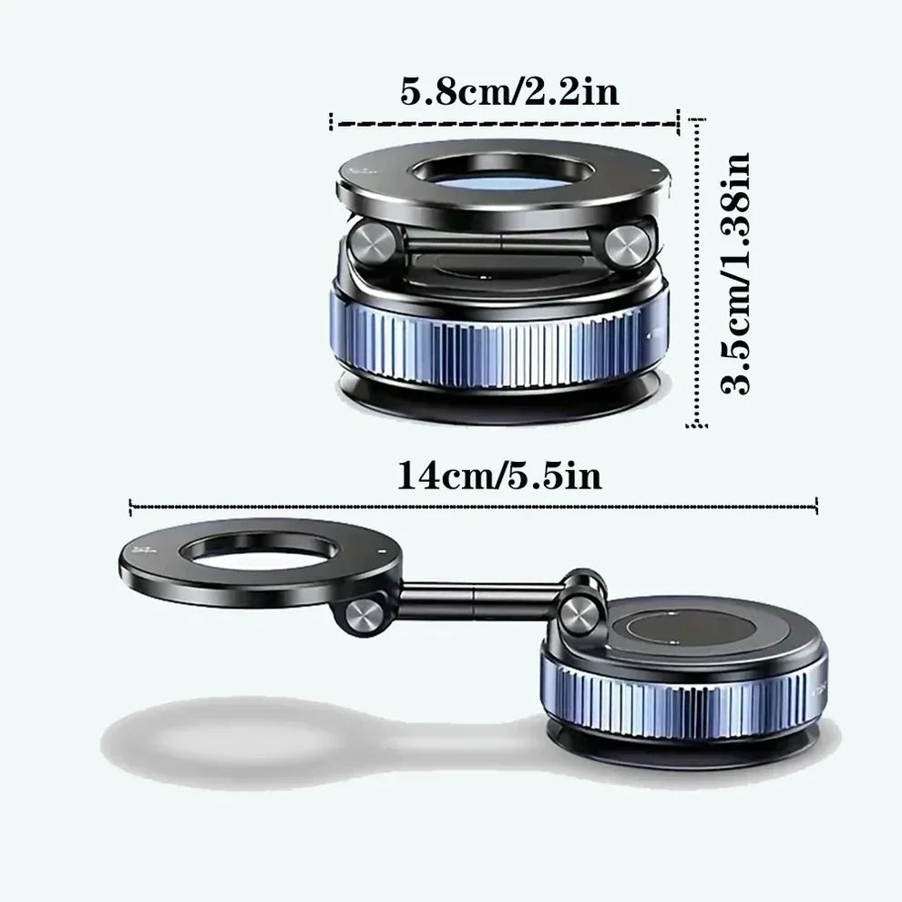 2026 Magnetic vacuum car phone holder 360 adjustable mount
